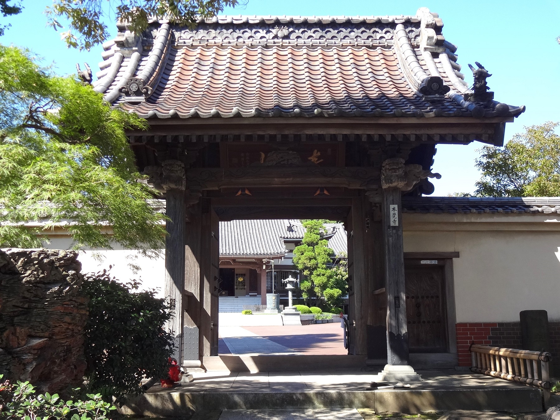 青木山 本覚寺（アメリカ領事館跡）